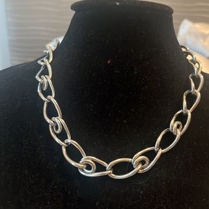 Fossil big chain steel